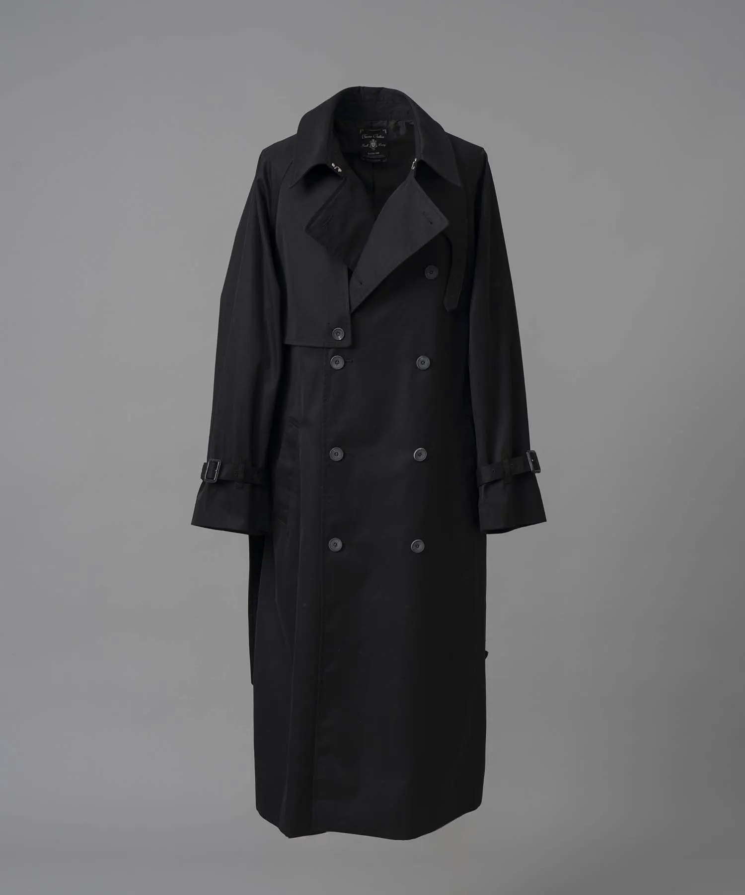 120/2/2 Suvin Cotton Gabardine Prime-Over Trench Coat