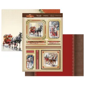 A Christmas Carriage Luxury Topper Set