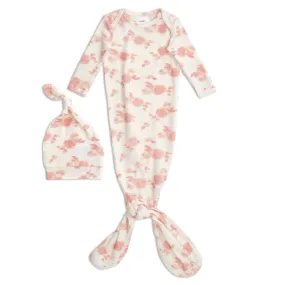 aden   anais Snuggle Knit™ Gown & Hat Gift Set (Rosettes)