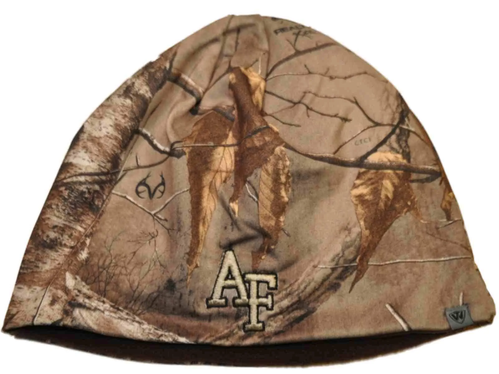 Air Force Falcons TOW Camo Brown Trap 1 Reversible Knit Winter Beanie Hat Cap