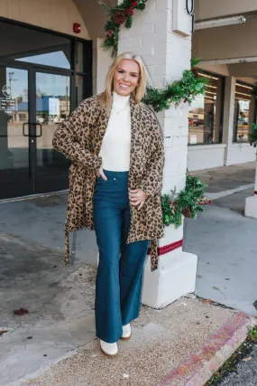 Albany Leopard Coat