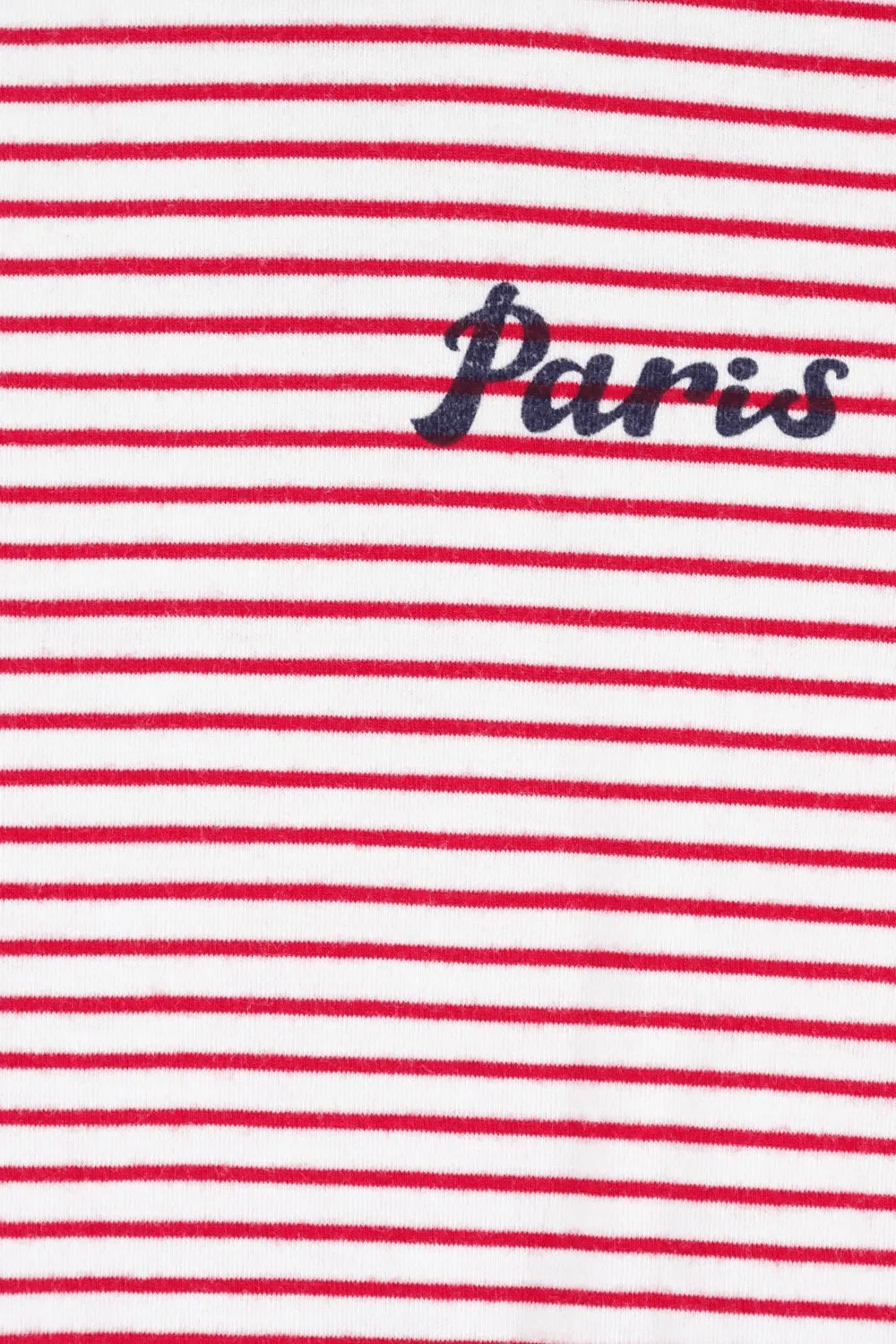 Ally Red And White Stripe T-Shirt S