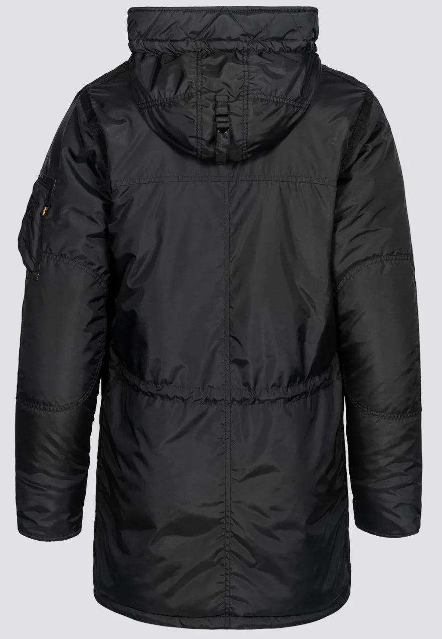 Alpha Industries N-3B Skytrain Parka Black