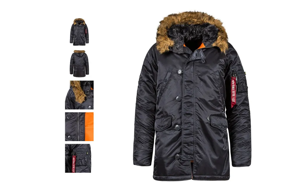 Alpha Industries Slim Fit N-3B Parka