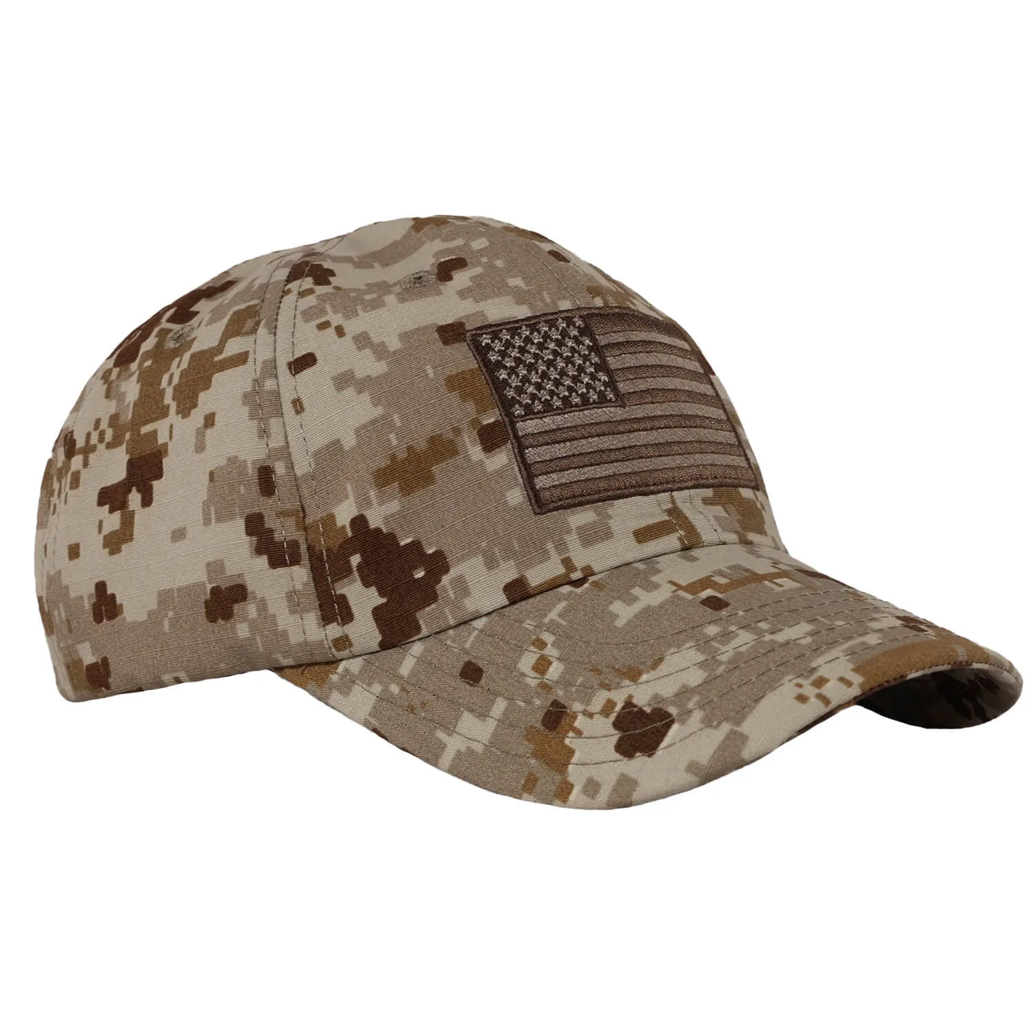 American Flag Desert Stalker Digital Camo | Range Hat