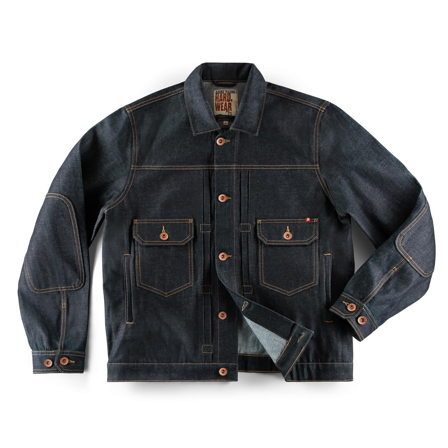 &SONS Open Range Jacket Raw Indigo