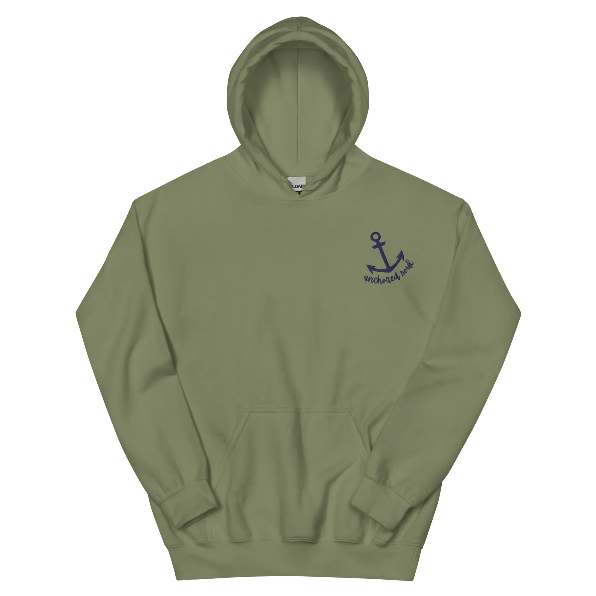 Anchored Soul Embroidered Heavyweight Lake Hoodie