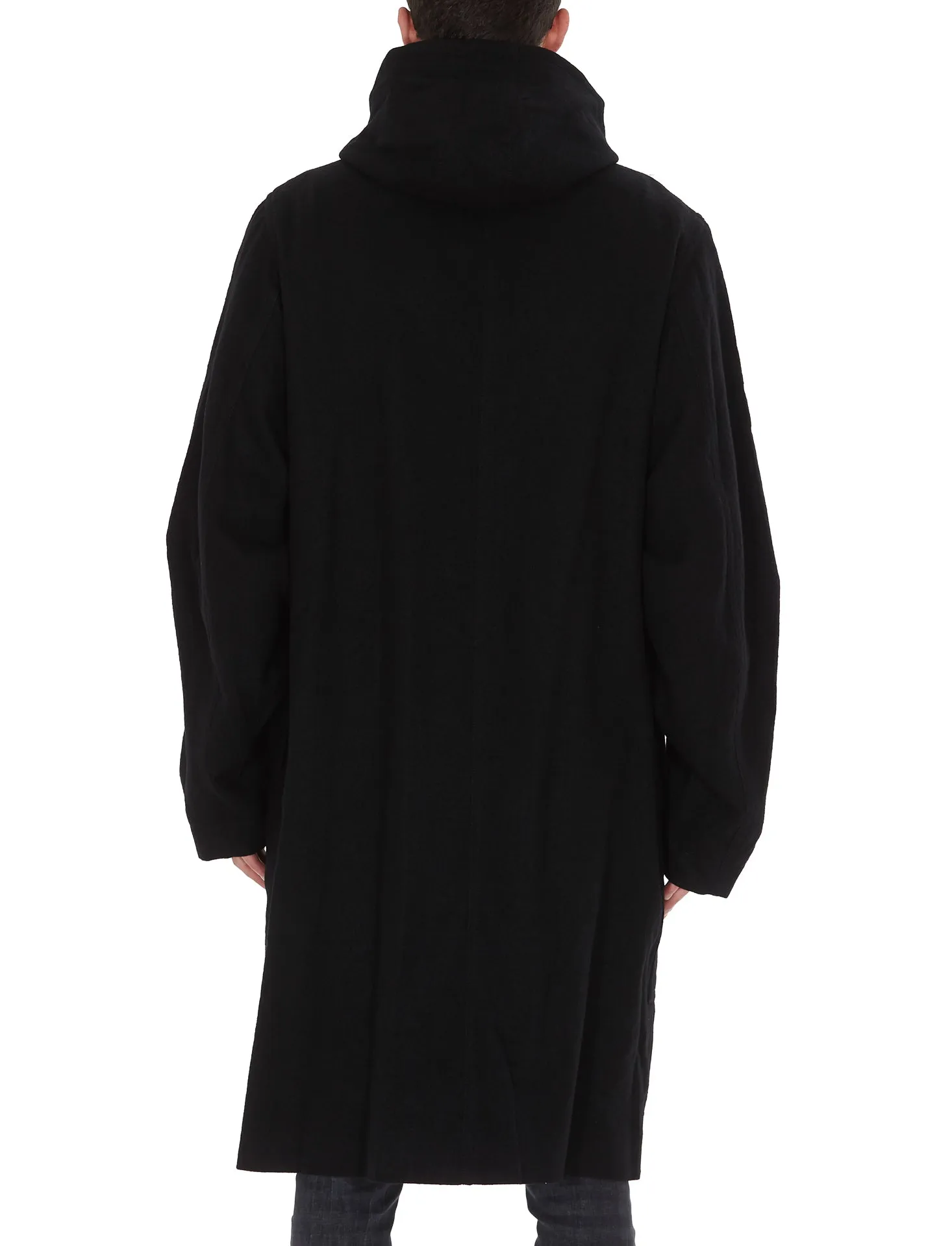 Ann Demeulemeester Hooded Parka Coat