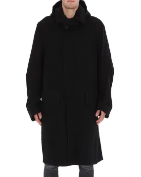 Ann Demeulemeester Hooded Parka Coat