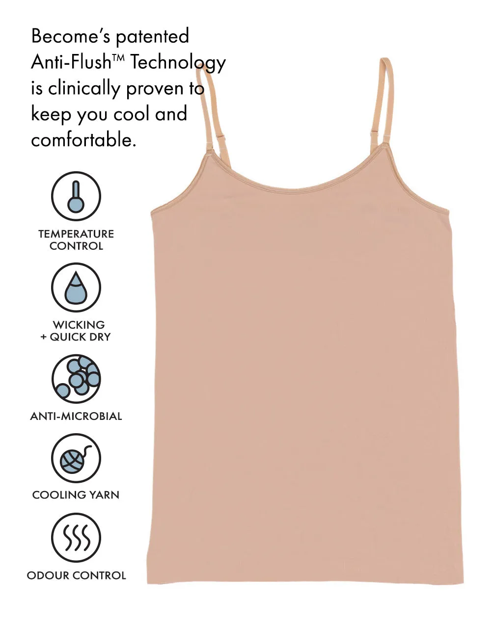 Anti-Flush Camisole