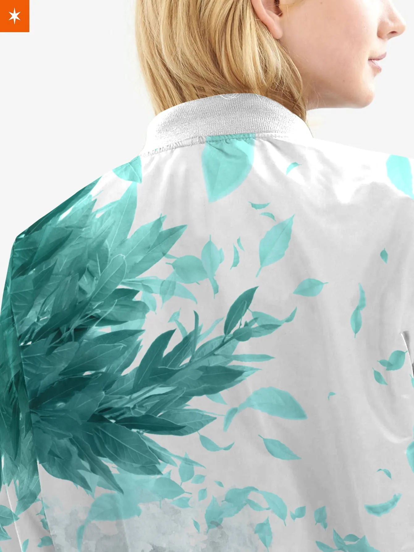 Aoba Johsai Green Leaf Bomber Jacket