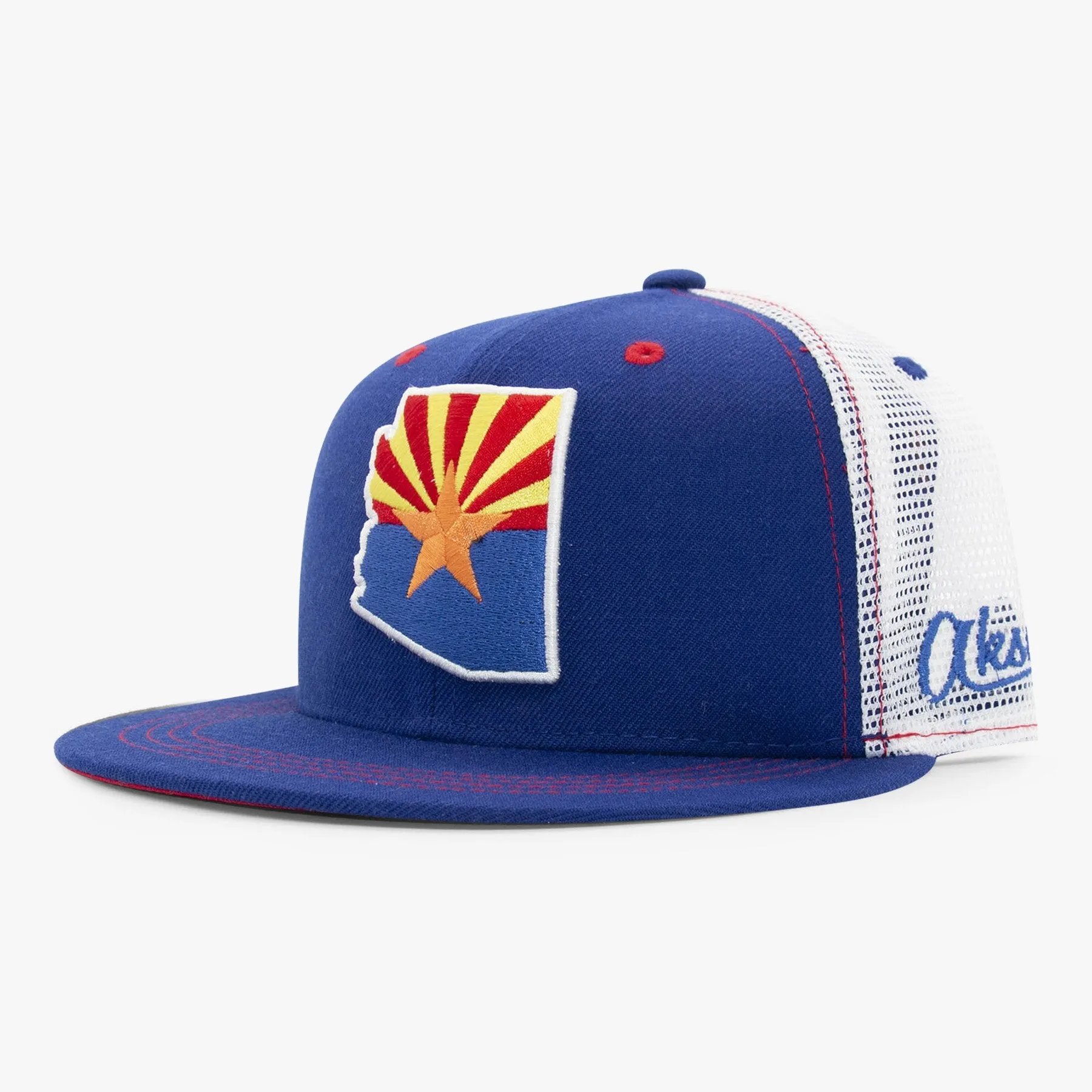 Arizona Flag Flatbill Snapback Hat