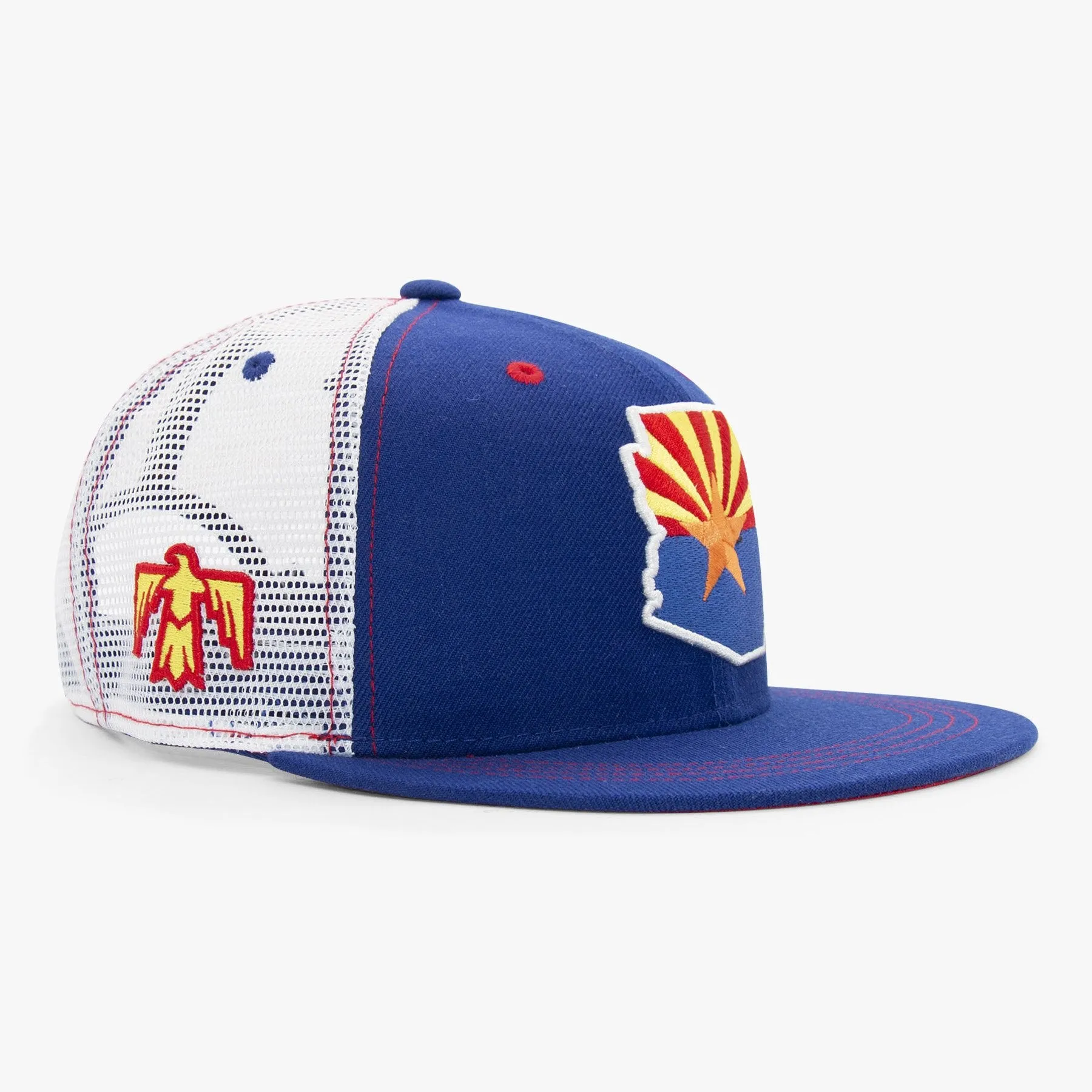 Arizona Flag Flatbill Snapback Hat