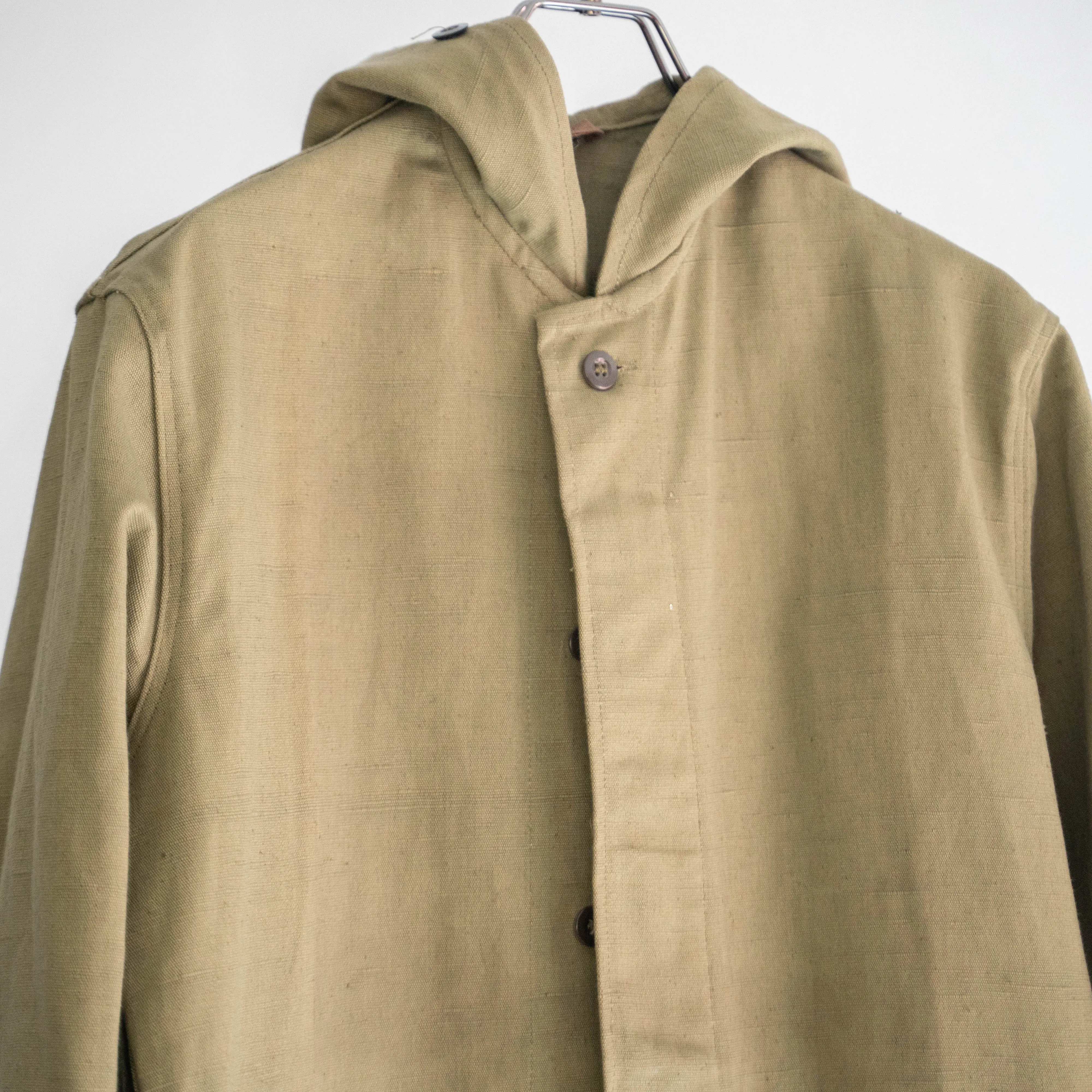 around 1960s Europe military? canvas parka 'dead stock'