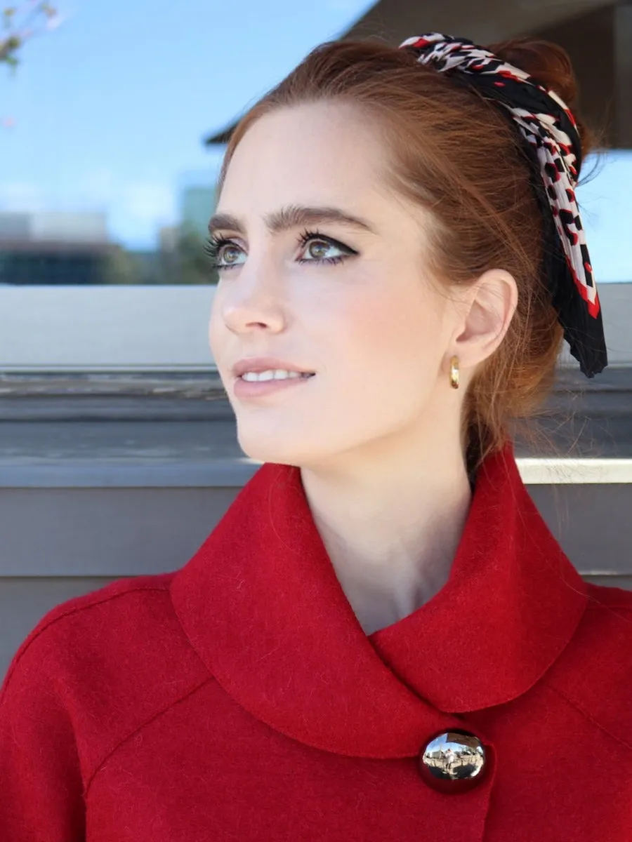 Audrey Jacket in Red