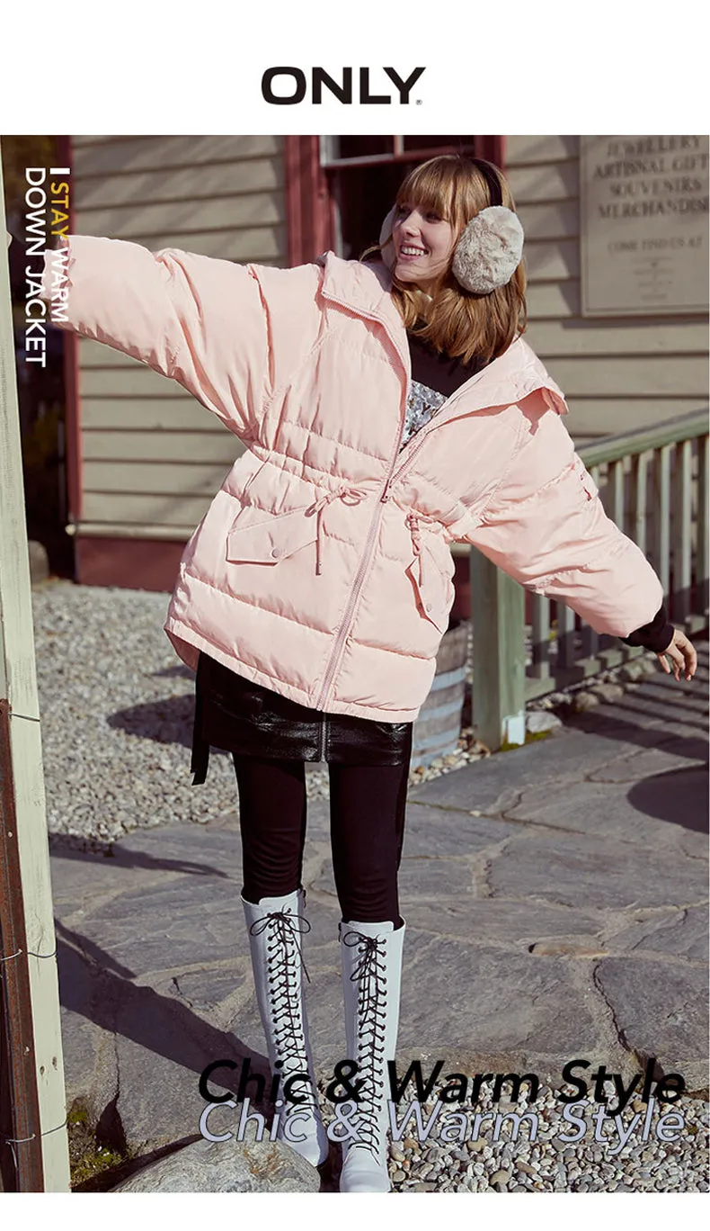 Autumn Winter Women's Loose Fit Cotton Jacket Parka Coat