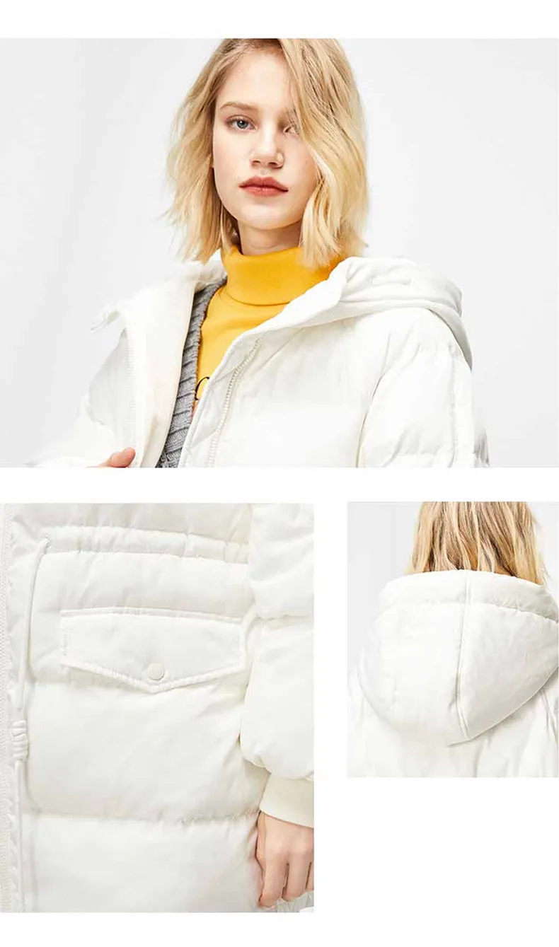 Autumn Winter Women's Loose Fit Cotton Jacket Parka Coat