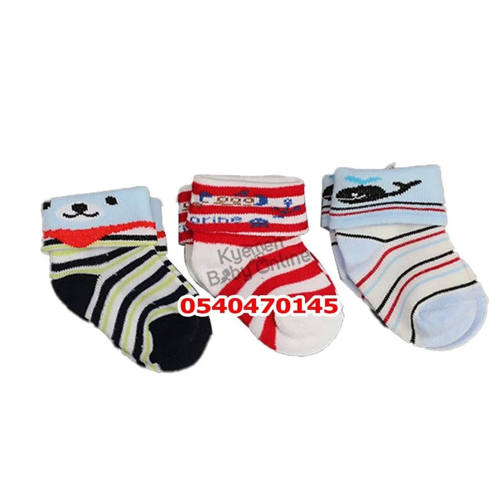 Baby Socks (3 Pairs) Super