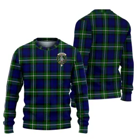 Bannerman Tartan Ugly Sweater with Family Crest