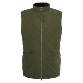 Barbour Country Liddesdale Quilted Mens Gilet - Olive