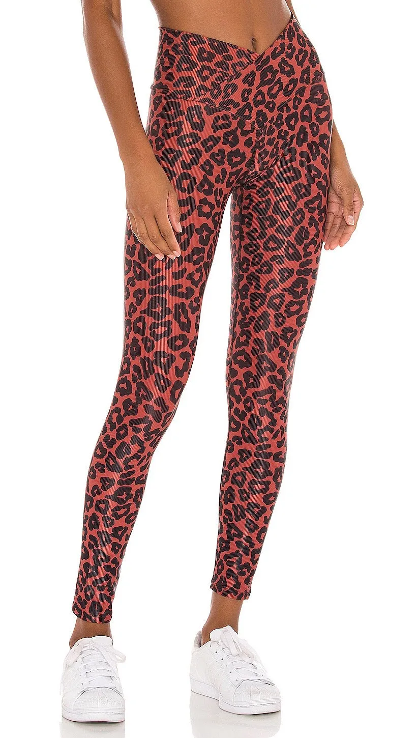 Beach Riot Cara Legging Warm Pinecone