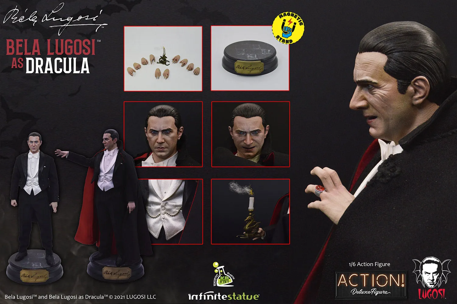 Bela Lugosi as Dracula Sixth Scale Figure by Infinite Statue