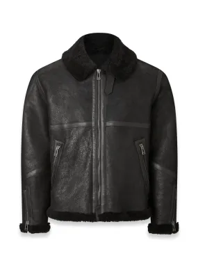 Belstaff Centenary Valiant Men's Leather Jacket - Black