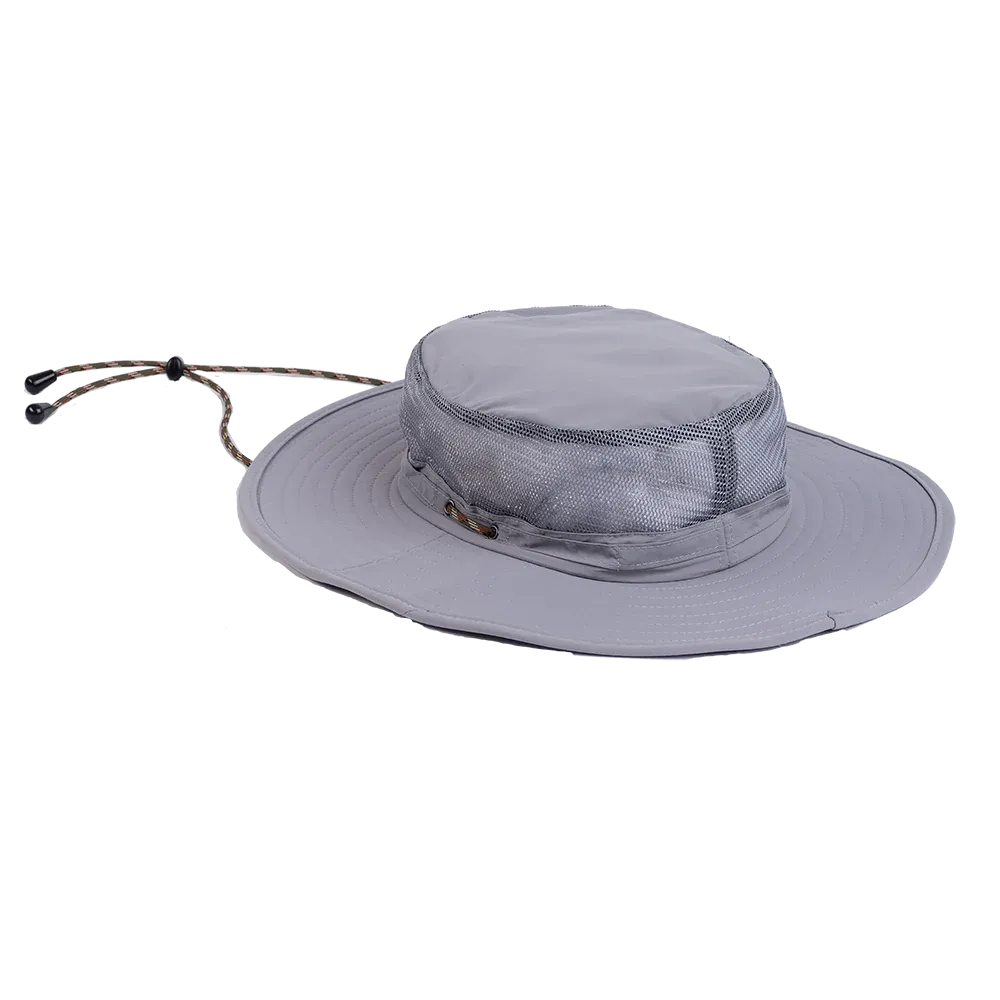 Bimini Bay Boca Grande Wide Brim Hat with Mesh Featuring Bloodguard