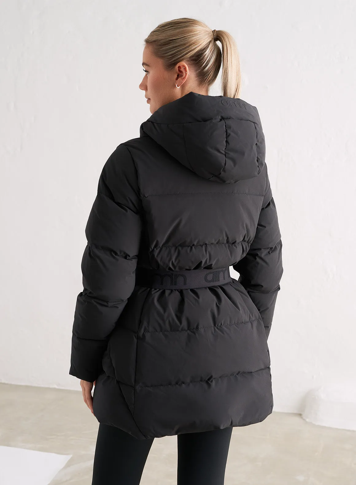 Black Padded Parka