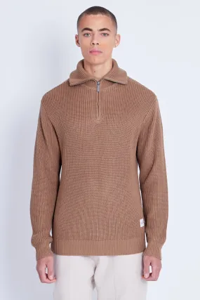 BOOTH HALF ZIP KNIT