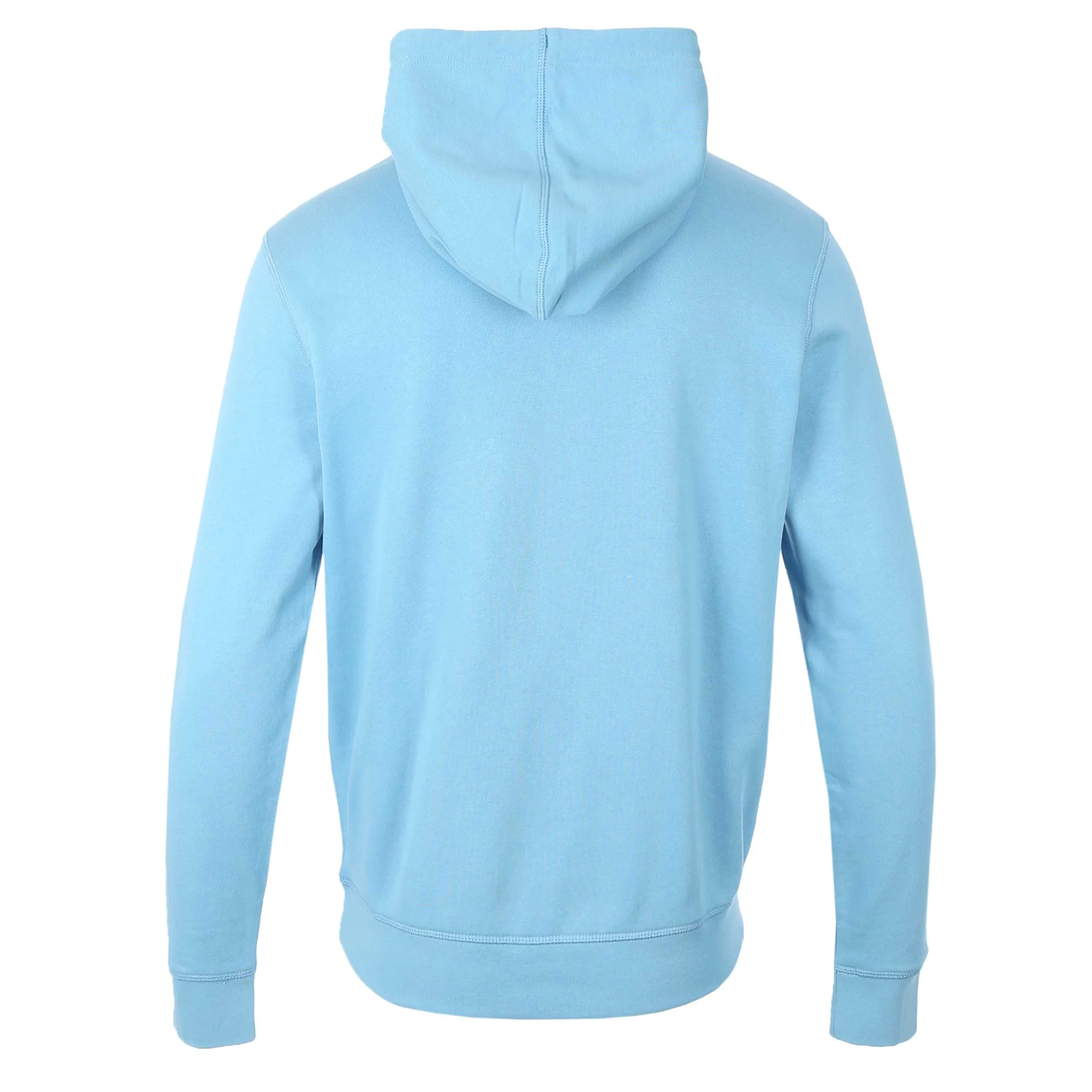 BOSS Wetalk Hoodie Sweat Top in Open Blue