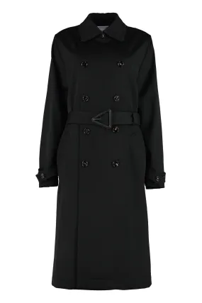 Bottega Veneta Gabardine Trench Coat