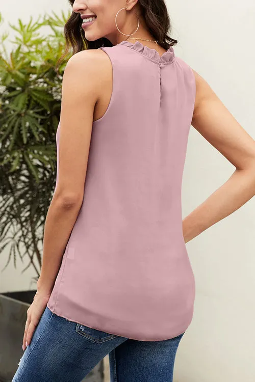 Breeze High-Neck Sleeveless Shirt - 7 Colors