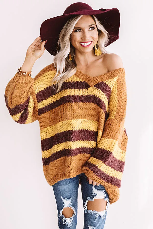 Bright Lights, Cozy Nights Knit Sweater