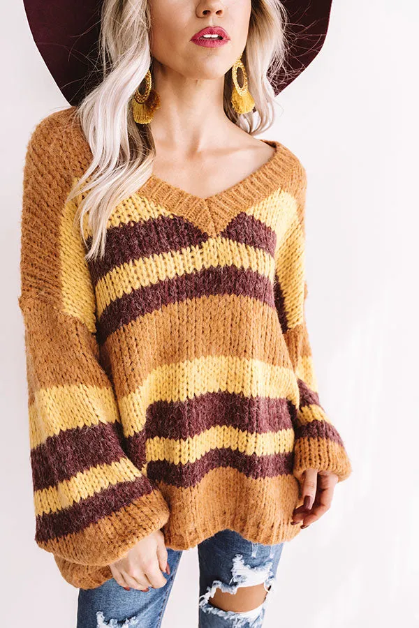 Bright Lights, Cozy Nights Knit Sweater