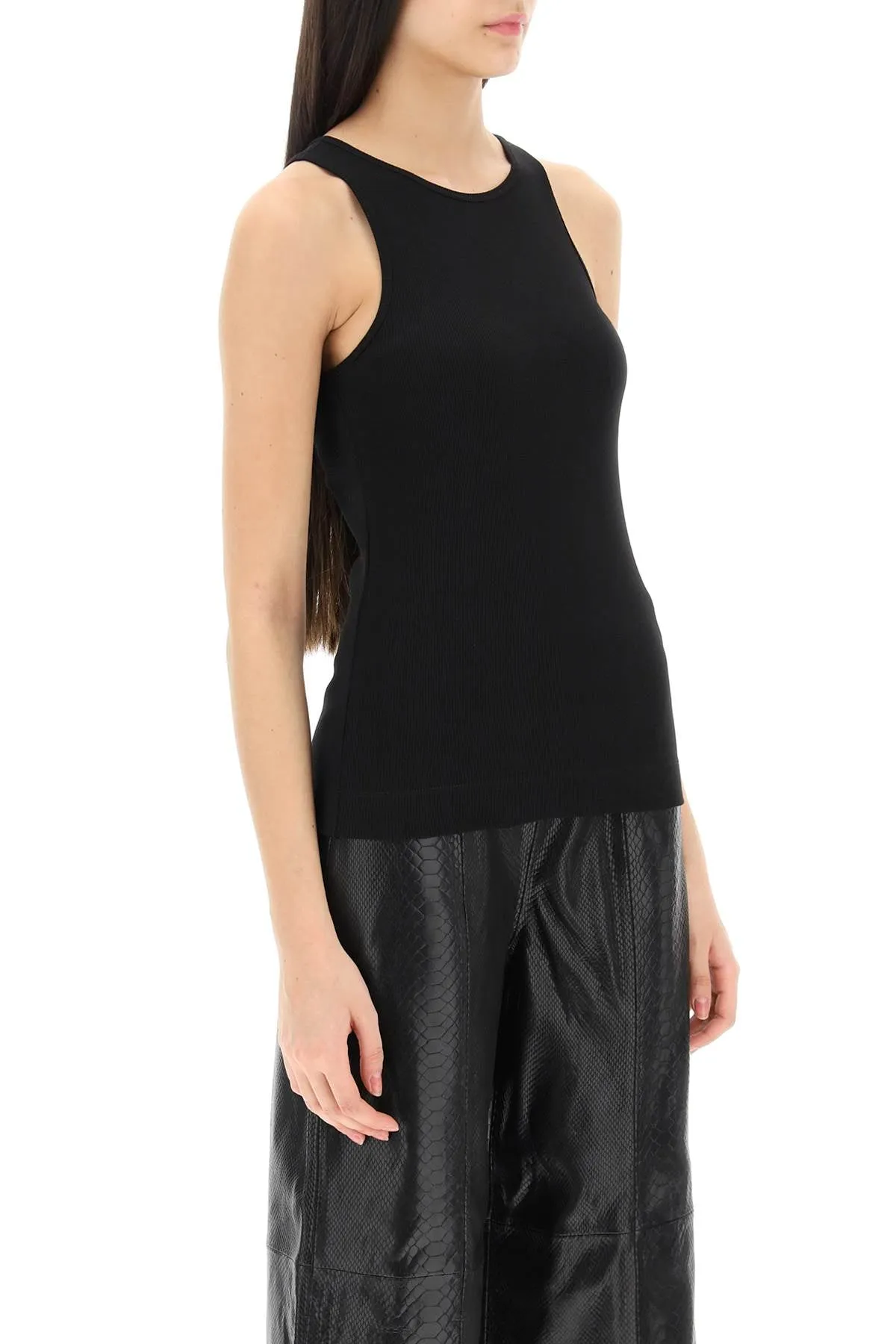 By malene birger ribbed organic cotton tank top