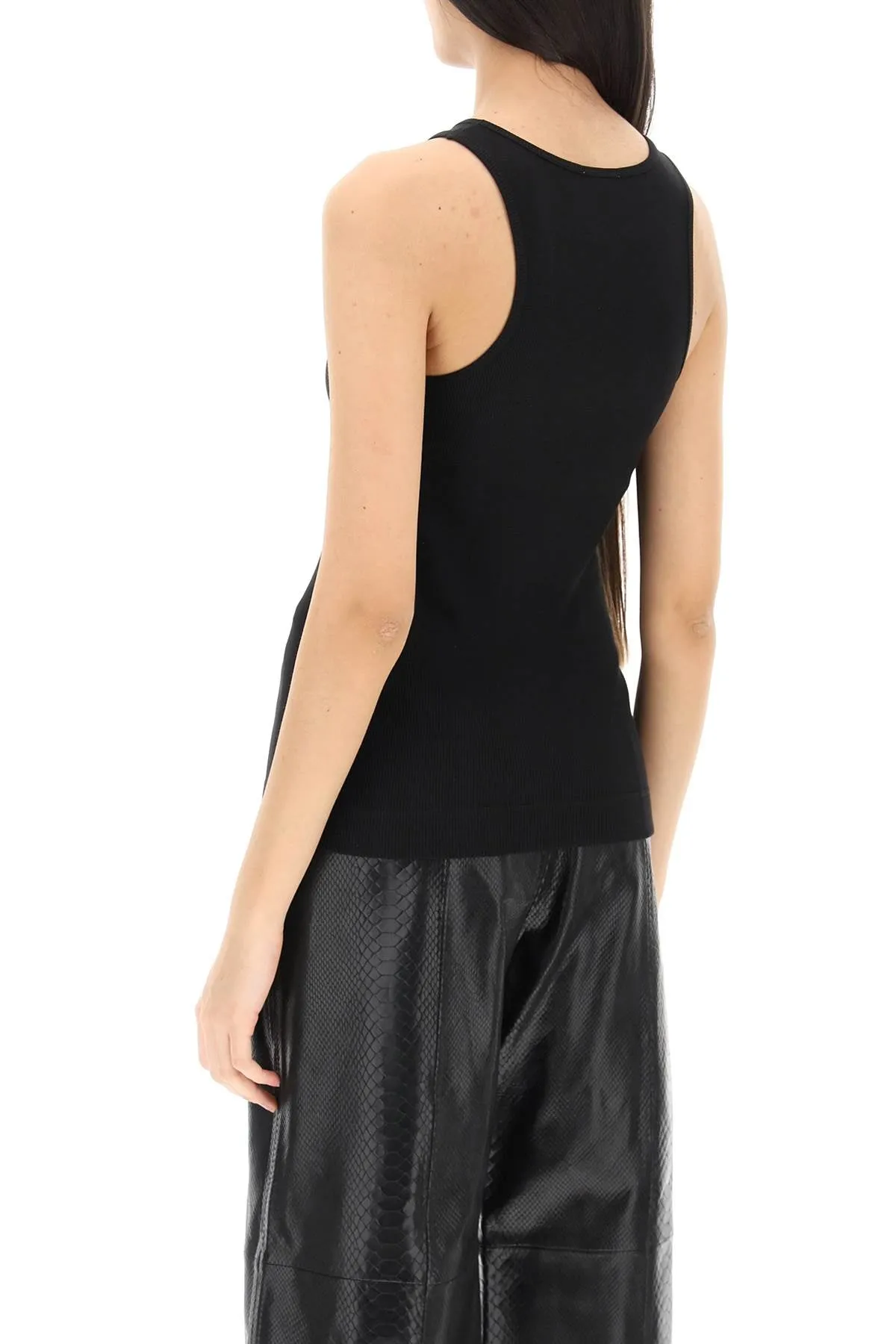 By malene birger ribbed organic cotton tank top