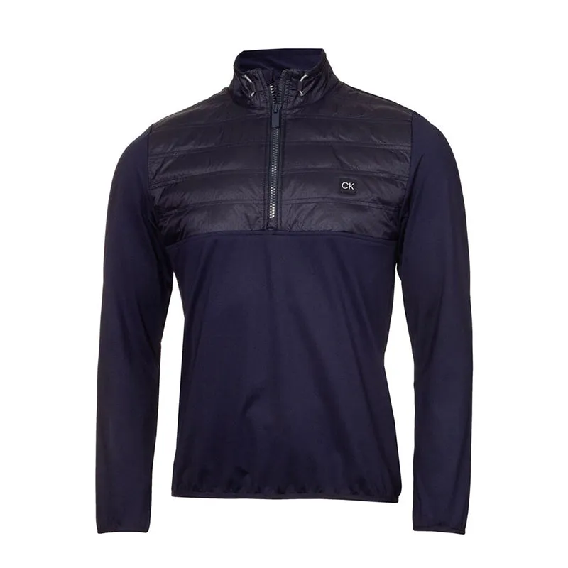 CALVIN KLEIN Rangewood Men's Half-Zip Hybrid (Evening Blue)