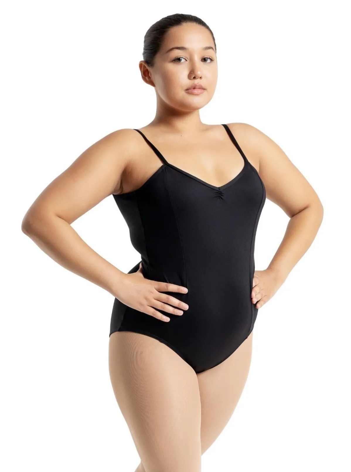 Capezio | Studio Collection V-Neck Camisole Leotard | Black