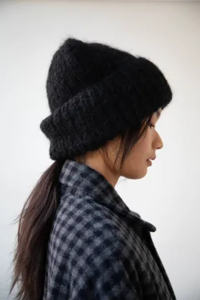 Casey Casey | Mohair Beanie in Black