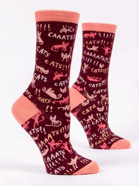 Cats!! W-Crew Socks