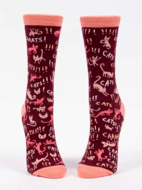 Cats!! W-Crew Socks