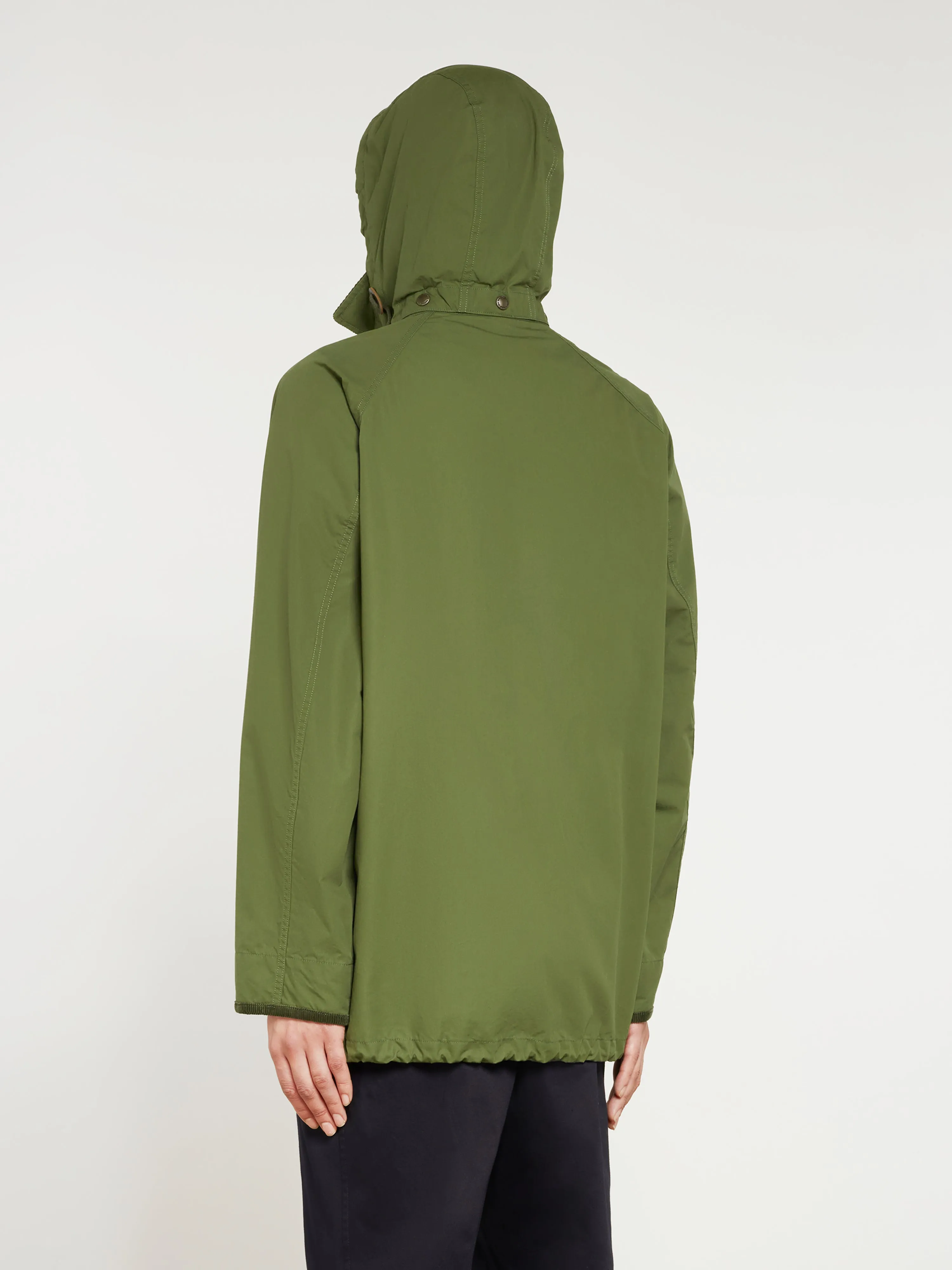 CDG Homme - Men's Cotton Nylon Parka - (Khaki)