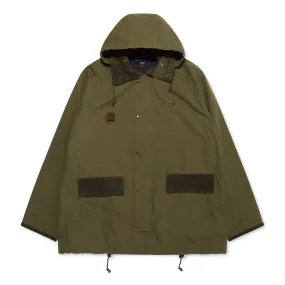 CDG Homme - Men's Cotton Nylon Parka - (Khaki)