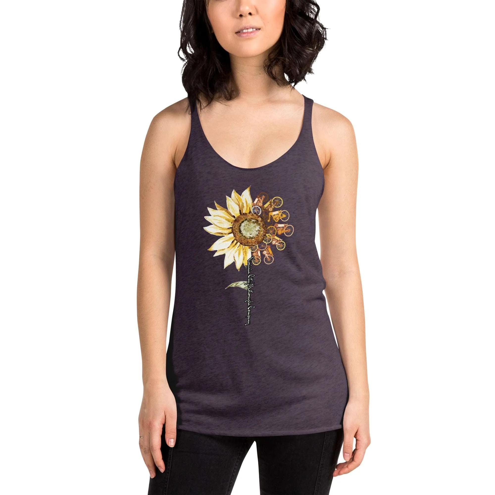 Charleys Sunflower -  Women's Racerback Tank