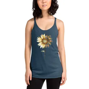 Charleys Sunflower -  Women's Racerback Tank