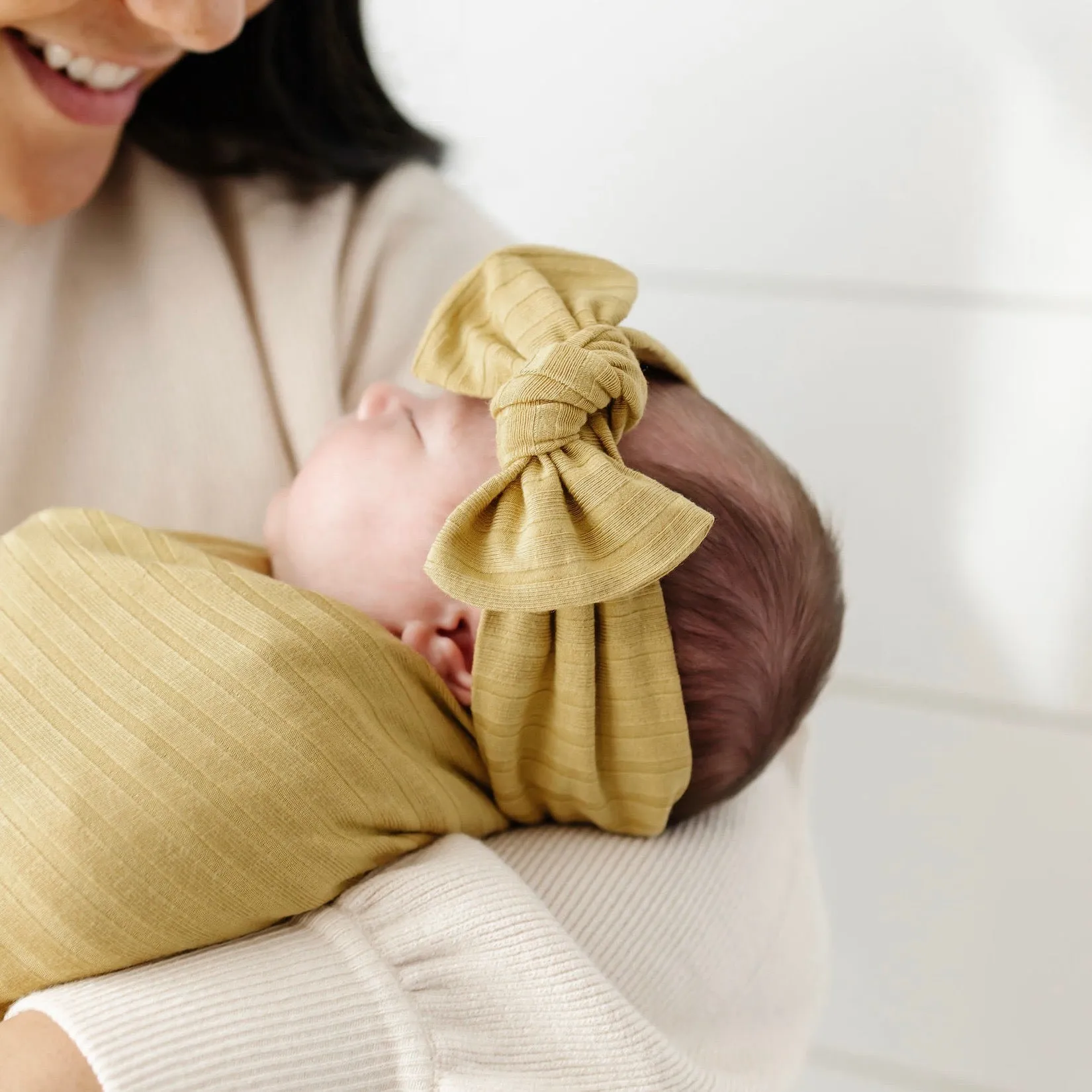 Charlie Ribbed Newborn Headband Bundle