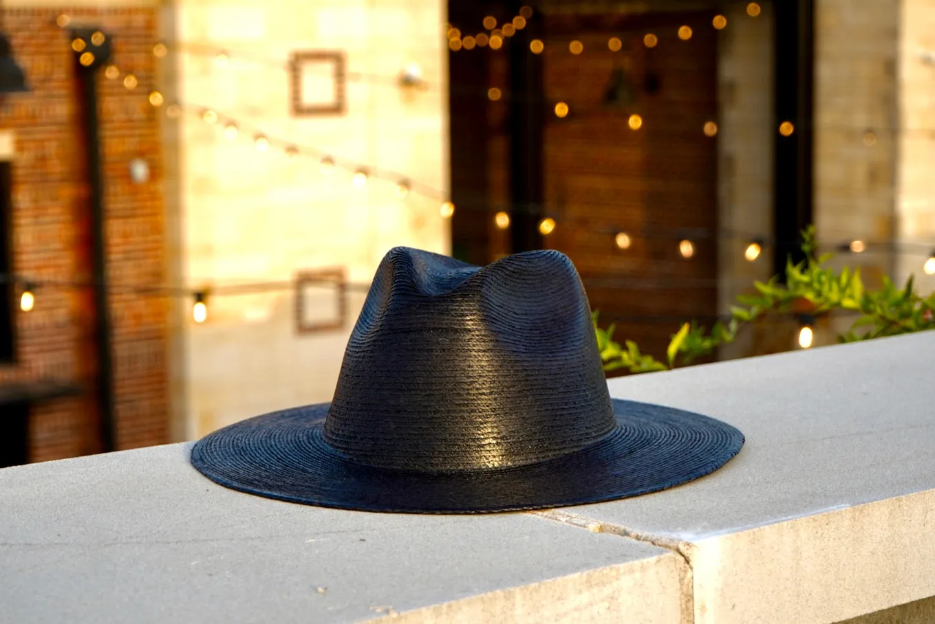 Cozumel Wide Brim Sun Hat - Black