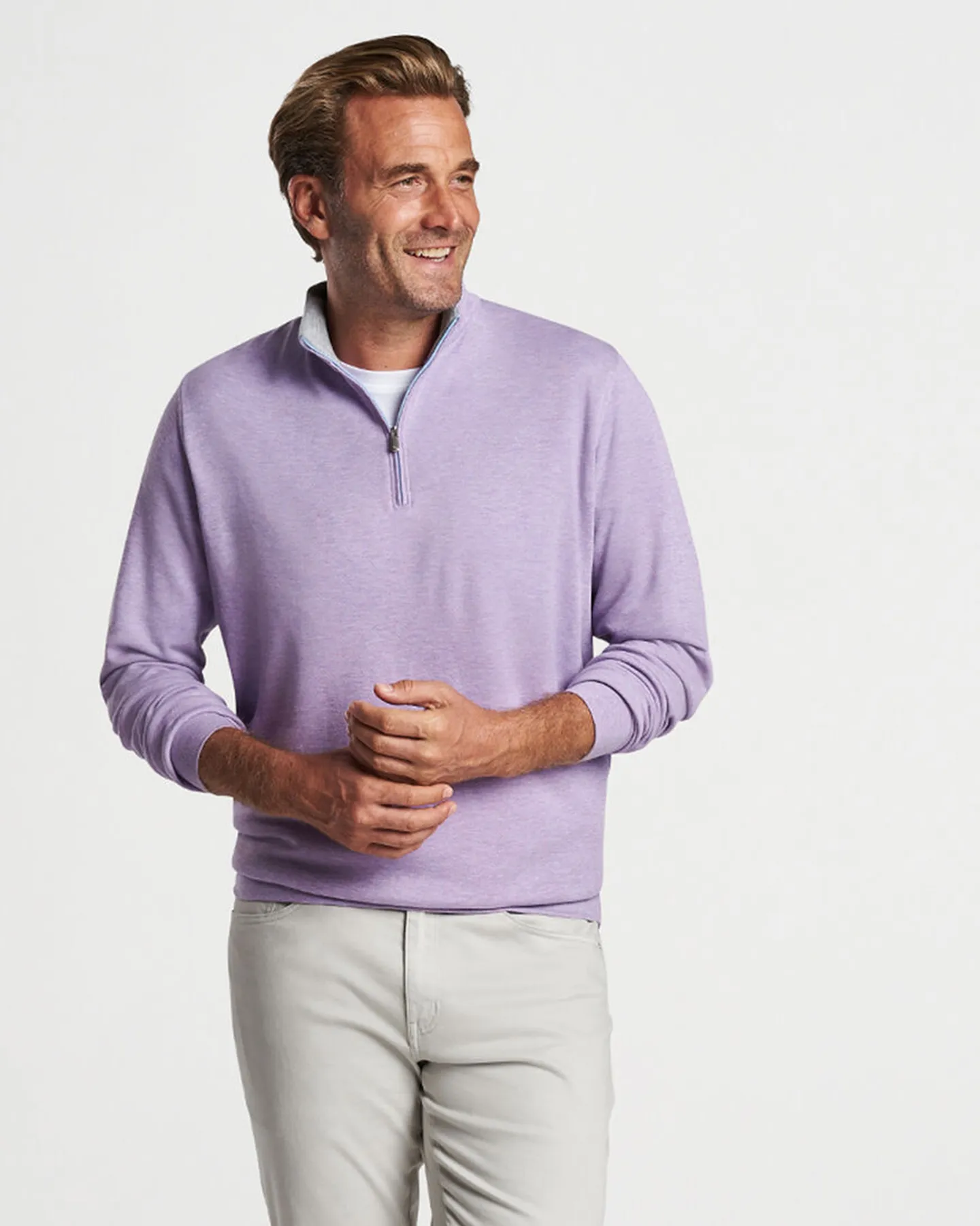 CROWN COMFORT PULLOVER - WILD LILAC