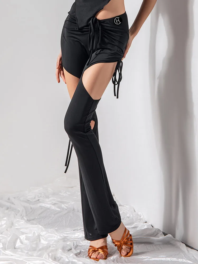 Cutout Drawstring Pants